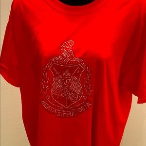 Delta sigma theta Rhinestone T-shirt
